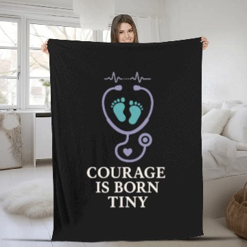 Discover NICU Parent Pride Preemie Warrior Neonatal Fleece Blankets