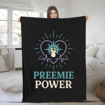 Discover NICU Parent Pride Preemie Warrior Neonatal Fleece Blankets