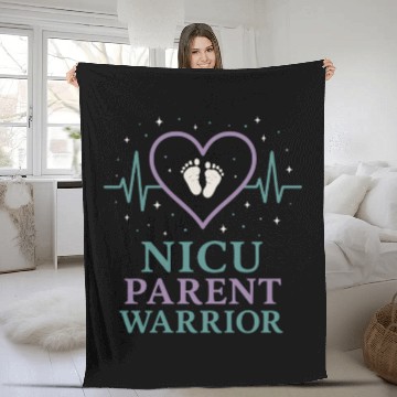 Discover NICU Parent Pride Preemie Warrior Neonatal Fleece Blankets