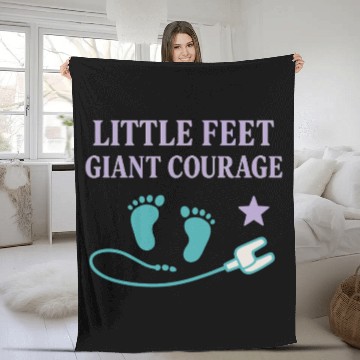 Discover NICU Parent Pride Preemie Warrior Neonatal Fleece Blankets