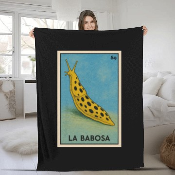 Discover LA BABOSA - THE SLUG - LA LOTERÍA Fleece Blankets
