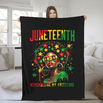 Discover Juneteenth 1865 2 Fleece Blankets