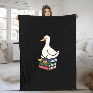 Discover Silly Goose Teacher Club Back to School Fleece Blankets