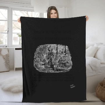 Discover what would jesus do Fleece Blankets