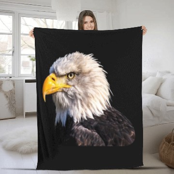 Discover 1 Eagle Fleece Blankets
