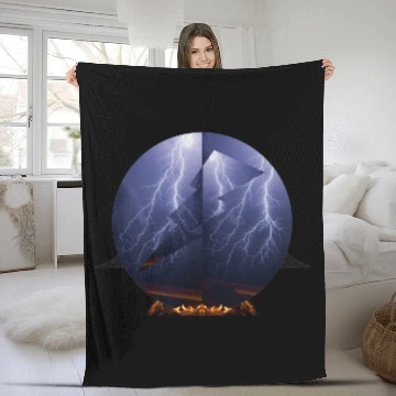 Discover Royal Lightning Fleece Blankets