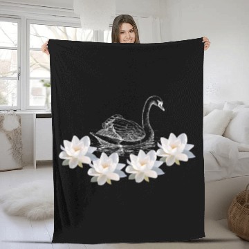 Discover Lotus and Grace Fleece Blankets