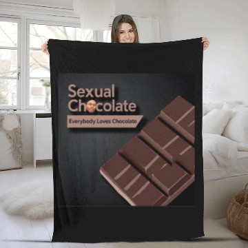 Discover Sexual chocolate Fleece Blankets