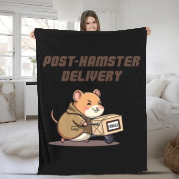 Discover Post-Hamster Delivery Fleece Blankets