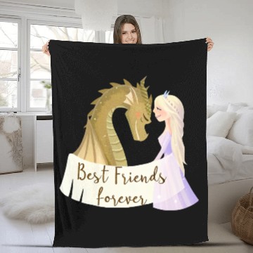 Discover Twilight & Sparkles - Unlikely Besties Fleece Blankets