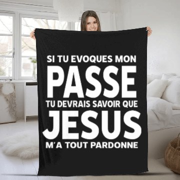 Discover Christian design in French Fleece Blankets
