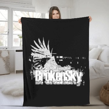 Discover Vibrant Fireworks Night Skyline Fleece Blankets