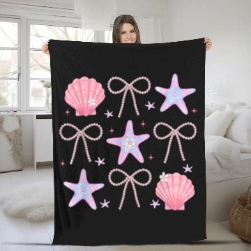 Discover Under the Sea Sparkle Fleece Blankets