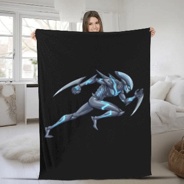 Discover Velocity Alien (Speedster) Cartoon Fleece Blankets