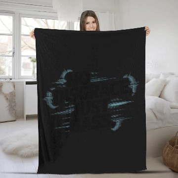 Discover No Disgrace Just Bass Bold Fleece Blankets