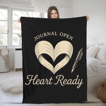 Discover Journaling 5AM Club Daily Writer Morning Routine Fleece Blankets
