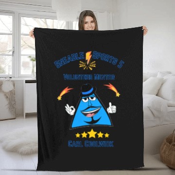 Discover Sneable Sports 5 Volunteer Mentor Carl Coolwick Fleece Blankets