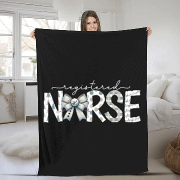Discover registered nurse Fleece Blankets/Fleece Blankets