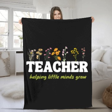 Discover Teacher Fleece Blankets Wildflower Teacher Fleece Blankets, Teacher