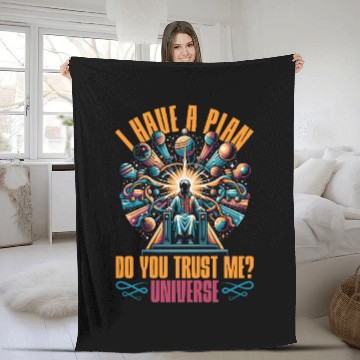 Discover Astrologer I Have A Plan Do You Trust Me Astrology Fleece Blankets