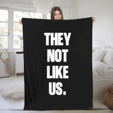 Discover They not like us kendrick Funny Sarcasm, Offensive Fleece Blankets