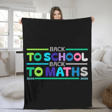 Discover back to school Fleece Blankets