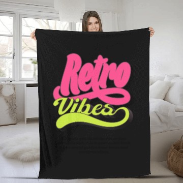 Discover Back to the 90s Fleece Blankets