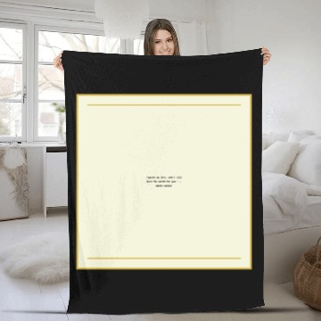 Discover Minimalist Inspirational Quote Design Fleece Blankets