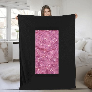 Discover pink Money princess Fleece Blankets