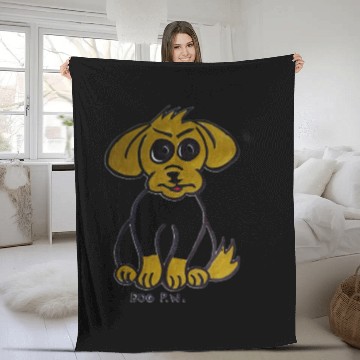 Discover Puppy Fleece Blankets