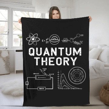 Discover Quantum Mechanics Physics Teacher Fleece Blankets
