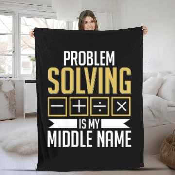 Discover Mathematician Math Teacher Mathematics Fleece Blankets