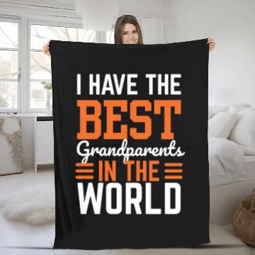 Discover National Grandparents Day, Best Grandparents Fleece Blankets