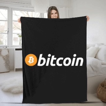 Discover btc Bitcoin  Fleece Blankets