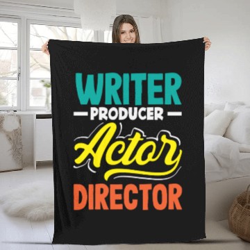 Discover Musicals Writer Producer Actor Director Lover Fleece Blankets