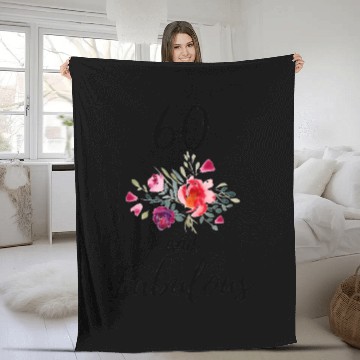 Discover 60th Birthday Fleece Blankets
