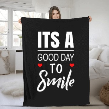 Discover Inspirational Positive Quote Design Fleece Blankets