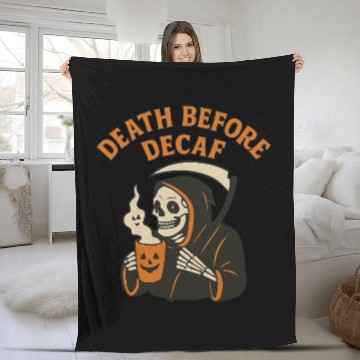 Discover Funeral Halloween Tribute Fleece Blankets