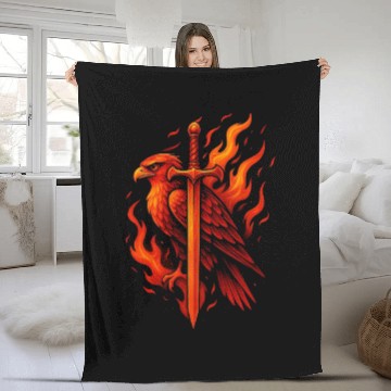 Discover Blade of the Fearless Fleece Blankets