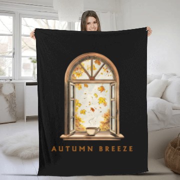 Discover Autumn Breeze Fleece Blankets