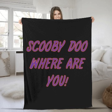 Discover scooby doo Fleece Blankets