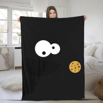 Discover Cookie Monster - Male Fleece Blankets