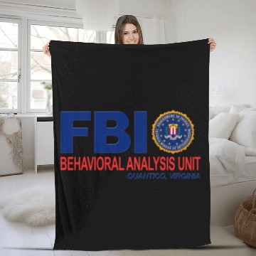 Discover Criminal Minds BAU FBI Fleece Blankets
