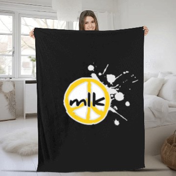 Discover Martin Luther King Jr Fleece Blankets