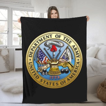 Discover US Army Seal Fleece Blankets
