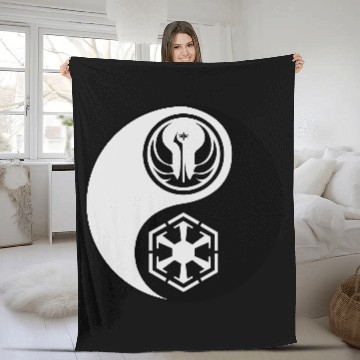 Discover Star Wars SWTOR Yin Yang 2-Color Fleece Blankets
