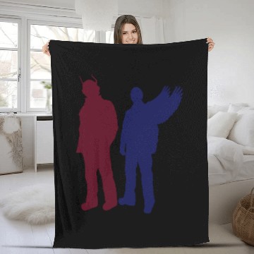 Discover Between Heaven & Hell Fleece Blankets