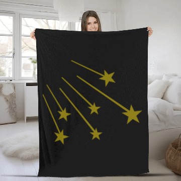 Discover Falling Stars 2 Urban - HD 200 DPI Design Fleece Blankets