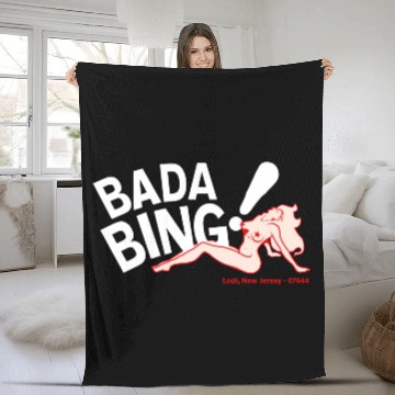 Discover Bada Bing Fleece Blankets