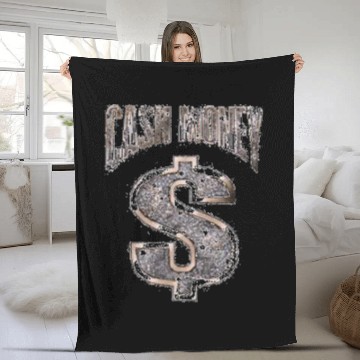 Discover Cash Money Fleece Blankets